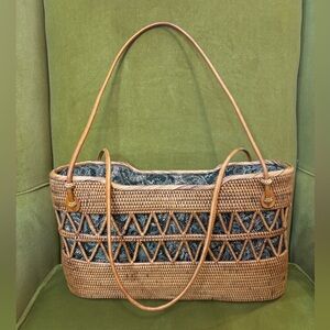 Handcrafted Rattan Ata Bag